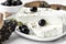 feta, olives, spices, cheese, pickle, Greek food