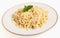 Fettucine all\'Afredo plate