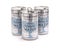 Fever Tree Premium Indian Tonic Water open cans on a white background