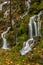 A few days of heavy rain in the English Lake District led to streams of water running off the autumnal colored fells