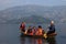 Fewa lake in Pokhara, Nepal