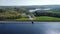 Fewston Reservoir Aerial Drone View North Yorkshire UK