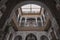 FEZ, MOROCCO - FEBRUARY 19, 2017: Interior of a riad small family owned hotel in the medina of Fes