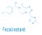 Fezolinetant drug molecule NK3 receptor inhibitor skeletal formula.