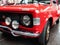 Fiat 128 rally red color