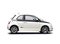 Fiat 500 isolated