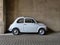 Fiat 500 small vintage car on display