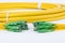 Fiber optic E2 (LSH) pigtail, patchcord