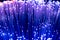 Fiber optics, abstract & blur background