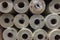 Fiberglass self-adhesive mesh tape rolls in warehouse