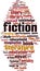 Fiction word cloud