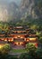 Fictional Mansion in Xicheng, Yunnan, China.