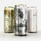 Fictional Nature Designs on Recyclable Cans Made with High-Quality Generative AI