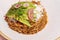 Fideo Seco mexican food plate