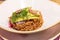 Fideo Seco mexican food plate
