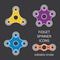 Fidget hand spinner