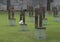 Field of Empty Chairs with White Teddy Bear, Oklahoma City Memorial