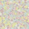 Field of flowers, seamless pattern, multicolor doodle style texture