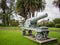 Field Gun, Part of Boer War Memorial at Albert Park, Auckland, New Zealand