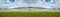 Field Meadow, Sky Clouds Panorama Panoramic Banner