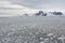 Field of sea ice and floes, Antarctica 2019