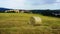 A field with sheaf of hay, Bardejov, Slovakia