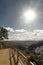 Fields of Casares with sunset