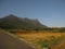 Fields in Japanese countryside