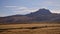 Fields and mountains landscape view in Cotopaxi National Par