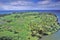 Fields by the Ocean in Oahu, Hawaii