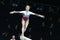 Fien Enghels of Belgium competes on the balance beam during the artistic gymnastics championships