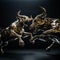 Fierce Bull Battle: Symbolizing Global Stock Market Competition