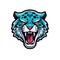 Fierce Jaguar Esports Logo on White Background .