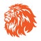 Fierce Lion Head Logo Vector Icon Design
