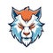 Fierce Wild Animal Head Logo Vector for Esports .