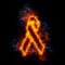 Fiery Aids ribbon.