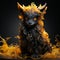 Fiery Feline Creature Realistic And Hyper-detailed Renderings
