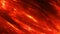 Fiery glowing nebula closeup abstract background