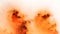 Fiery inverted nebula fractal background