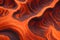 A fiery landscape of molten rock, with jagged cracks and fissures generated by Ai