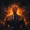 The Fiery Phoenix: A Supernatural Suit Of Mannerism Minimalism