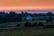 Fiery Summer Sunset - Horse Farm - Kentucky