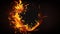 Fiery Symphony: An Abstract Generative AI Composition of Flames