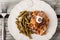 Fiesta Bake Mexican Lasagna on barn table