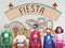 Fiesta Celebrate Enjoyment Event Fiesta Happiness Concept