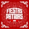 Fiestas Patrias - National Holidays spanish text, Peru theme patriotic celebration banner