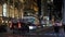 Fifth Avenue street view in Manhattan New York by night