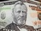 fifty dollar bill obverse. portrait of U.S. statesman inventor and diplomat Ulysses Grant