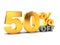 Fifty percent discount