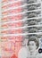 Fifty Pound Notes - Great Britain